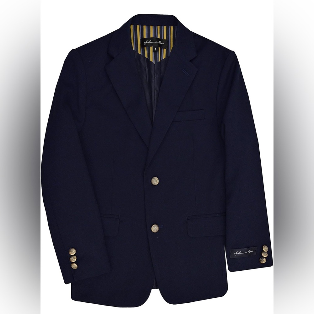 Johnnie Lene Dress Up Boys' Blazer Jacket